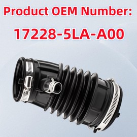 17228-5LA-A00 Air Intake Hose for Honda CRV 2.4L 2015-2016 | Direct Replacement for OEM #17228-5LA-A00 | Premium Air Intake Duct Tube Boot & Filter Tube
