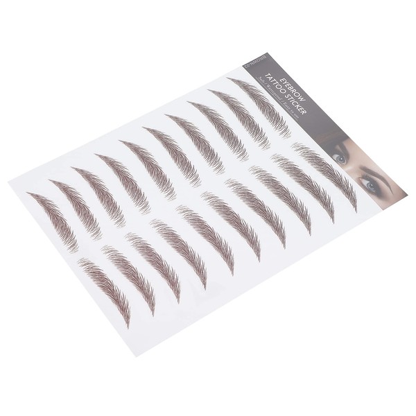 Eyebrow Tattoo, Waterproof Durable Eyebrow Transfer Sticker for Women, Breathable