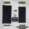 Grünschloss Dish Cloths Black - 8 x Sponge Cloth Washable