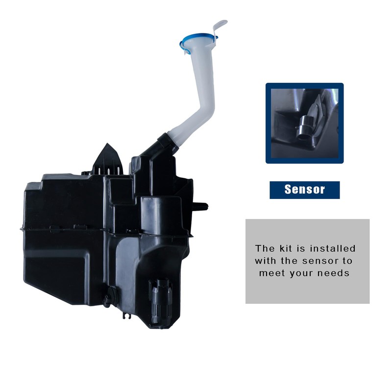 Eterpace Windshield Fluid Reservoir with sensor Compatible with NISSAN Maxima