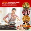 Hot Plate, Techwood 1800W Dual Electric Stove, Countertop Stove Double