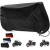 Funda para Moto Impermeable, 190T Tela Oxford Cubierta de Motocicleta