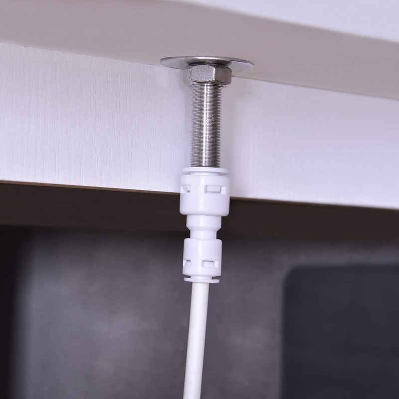 TUTEW Drinking Water Faucet Brushed Nickel, Kitchen Water Purifier Faucet
