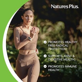 NaturesPlus Cúrcuma PRO Longvida 1000 mg - 30 comprimidos - Promueve una protección saludable contra los radicales libres - Sin OMG, vegano y sin glut