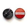 2 x 12 V Universal LED Hamburger Stop Tail Light