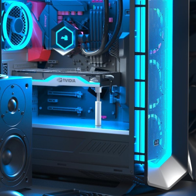 Mijradge Support Bracket Graphics Card GPU , Adjustable Height GPU