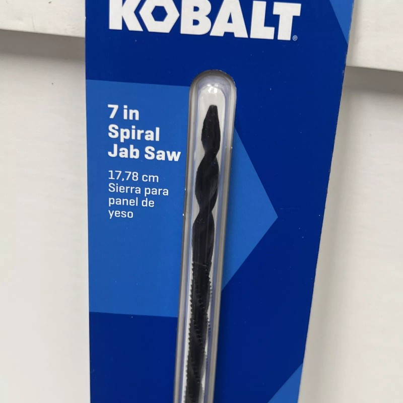 KOBALT 7" Spiral Jab Saw NEW 5024415