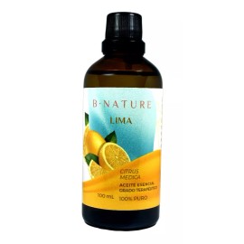 B Nature Aceite Esencial De Lima 100% Puro Y Natural 100 Ml Bnature