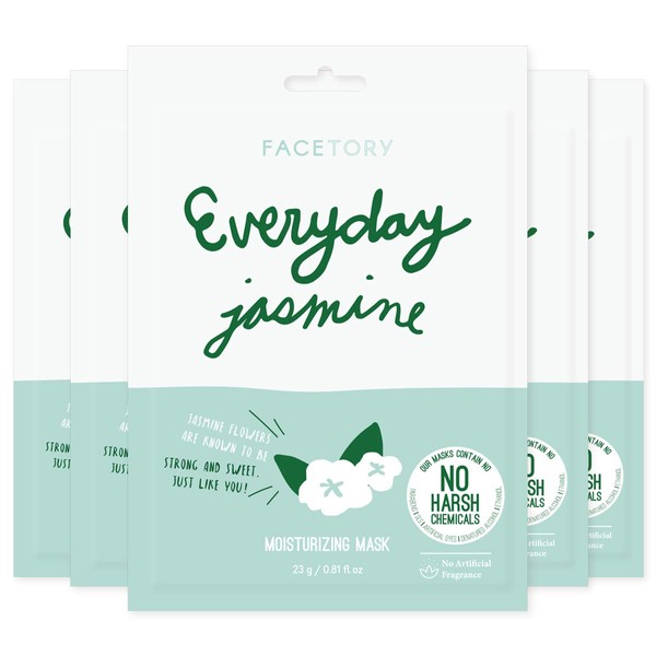 FaceTory Everyday Jasmine Moisturizing Mask With No Harsh Chemicals -