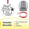 Aerfhhy Memorial Acrylic Hanging Ornament for Loss of Dad, Father