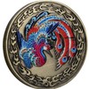 Chinese Holy Loong and Phoenix Good Luck Coin for Lottery