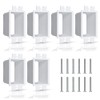Peakloong 6 Pcs Single Gang Box Extender with 12pcs Screws