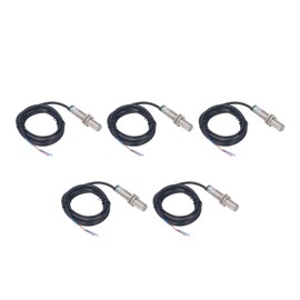 5Pcs Proximity Switch IP65 Waterproof Non Contact 2 Wire Normally Open Proximity Switch Sensor 0‑
