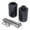 HONGK Carbon Fiber Frame Sliders Crash Protector For Yamaha FZ6