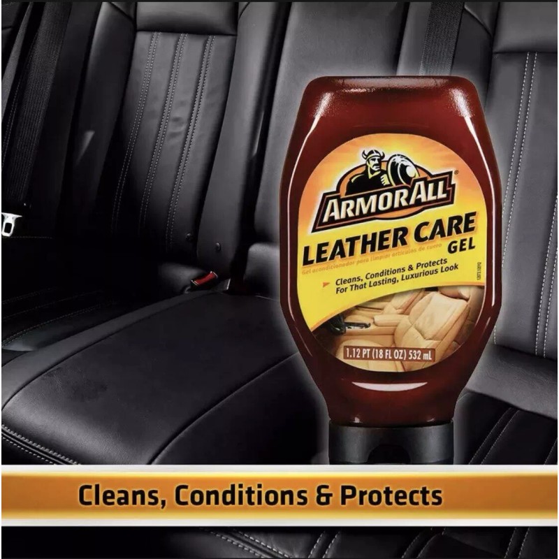 Armor All 10961 Leather Care Gel (18 Fluid Ounces), 9963