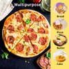 Berglander Pizza Wheel, Rainbow Titanium Plating Stainless Steel Pizza Cutter,