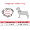 Aheasoun Prong Collar for Dogs, Choke Collar for Dogs, Pinch