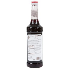 Monin Flavored Syrup, Cherry Drink Syrup, Great for Tea, Lemonade, Cocktails (750 ml)