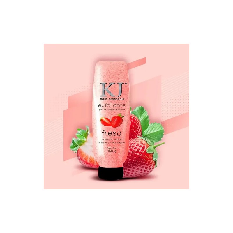 Exfoliante Facial Y Corporal En Gel Kj Con Extracto Natural