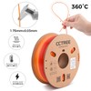 CCTREE PETG 3D Printer Filament 1.75mm, 1kg Spool, Good Layer