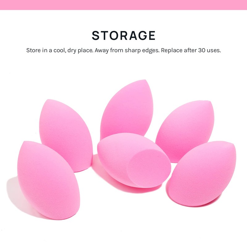 AOA Studio Collection Makeup Sponge Set Makeup Blender Latex Free