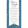 Sentiment Father's Day Card Dad from Daughter - 9 x
