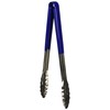 Genware NEV-CCT31BL Colour Coded Tong, Stainless Steel, 31 cm, Blue