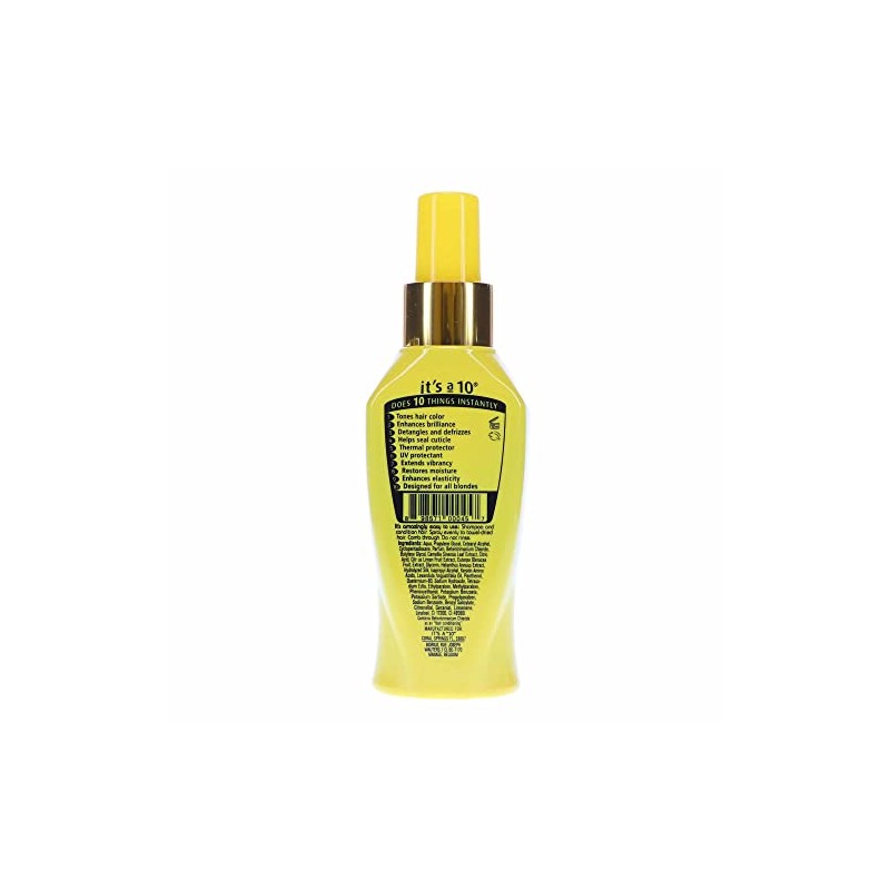 It's a 10 Haircare Blonde Miracle Leave in Treatment, 4
