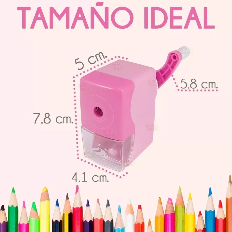 Misorel Sacapuntas Manual De Manivela Afilador Acero Helicoidal