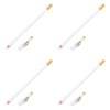 VICASKY 4pcs Elegant Eyebrow Eyeliner Set Barber Pencil Brow Filler
