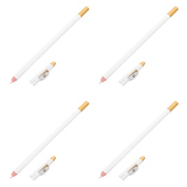 VICASKY 4pcs Elegant Eyebrow Eyeliner Set Barber Pencil Brow Filler Liner Crayon Beard Tool Makeup Sharpener Included