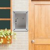 Operitacx Mailbox Outdoor Box Small Container Stainless Steel Container Office