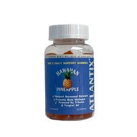 ATLANTIX - Men's Health Supplement Gummies - Sugar-Free - 60 Gummies - One-Month Supply Healthcare Dietary supplements men:_MEN'S HEALTH SUPPORT GUMMIES