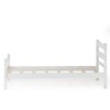 NAFORT Twin Bed Frame with Headboard/Wood Twin Size Platform Bed