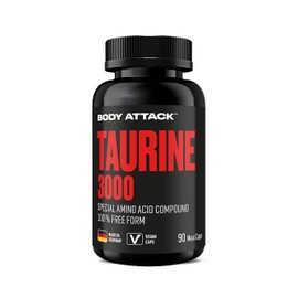 Body Attack Taurine 2000 - Pack of 90 Capsules