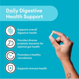 Physician's CHOICE Probiotics 60 Billion CFU - 10 Strains + Organic Prebiotics - Immune, Digestive & Gut Health - Supports Occasional Constipation, Diarrhea, Gas & Bloating - for Women & Men - 84ct