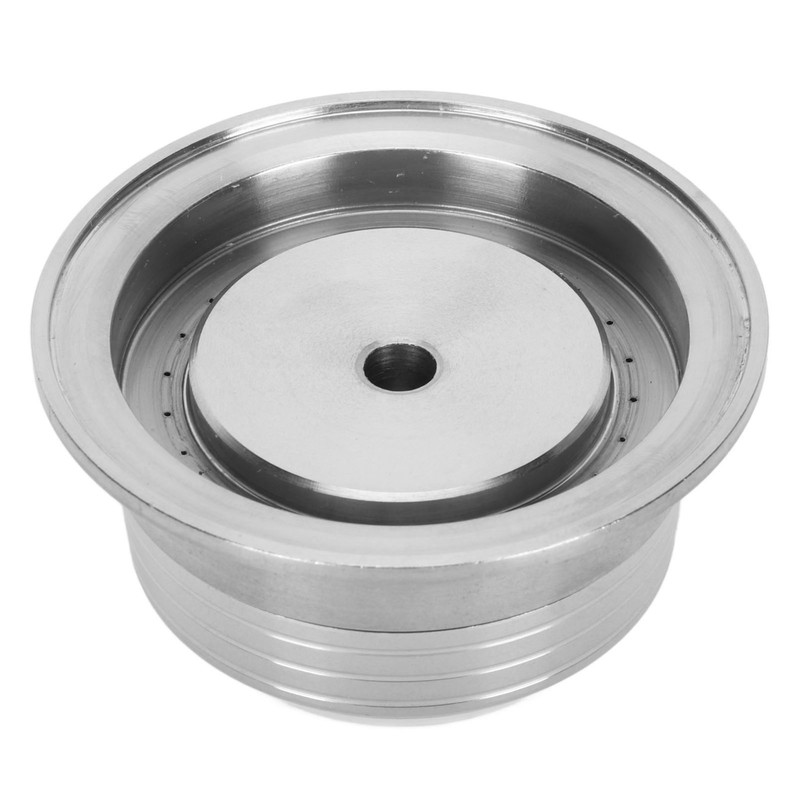 Reusable Coffee Capsule with Lid Scoop Brush Smooth Surface Stainless