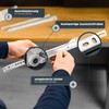HELPMATE Roller Slide Guides 350 mm 2 Pairs Set of