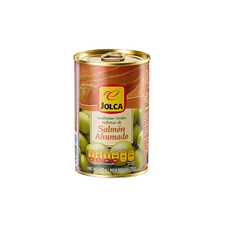 Jolca, Aceituna manzanilla rellena de salmón, 300 gr