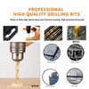 Metal Twist Drill Bit Set, Titanium Coated 4241 HSS 135°