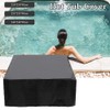 UV Resistant Heavy Duty Hot Tub Cover - Durable Square
