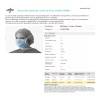 Medline Master Cubreboca Quirúrgico Con Lazo Medline (caja C300 Pzs)