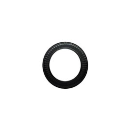 7" Diameter 24 Gauge Black Trim Collar