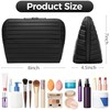 Makeup Brush Holder Travel, Compact Lightweight Accessory for Travel and
