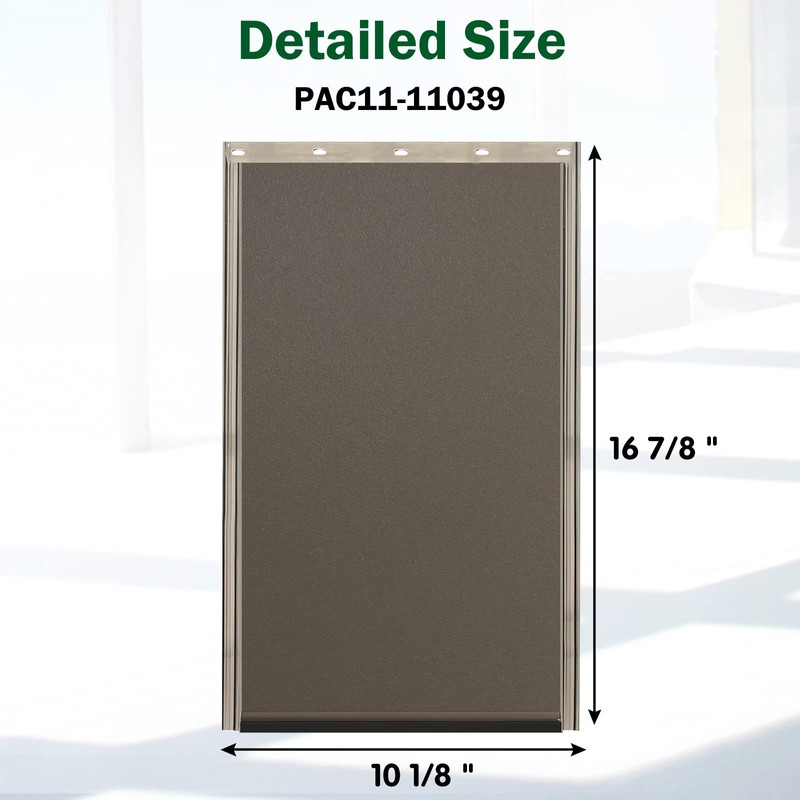Large Dog Door Replacement Flap, Compatible with PetSafe Freedom Pet