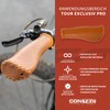 CONTEC Tour Exclusiv Pro Handlebar Grip Weatherproof Faux Leather Wing