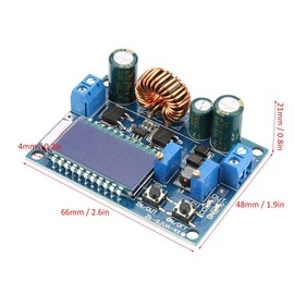 Boost Voltage Regulator Module DC-DC Step UP/Down Converter Voltage Power Supply Module 5.5-30V to 0.5-30V