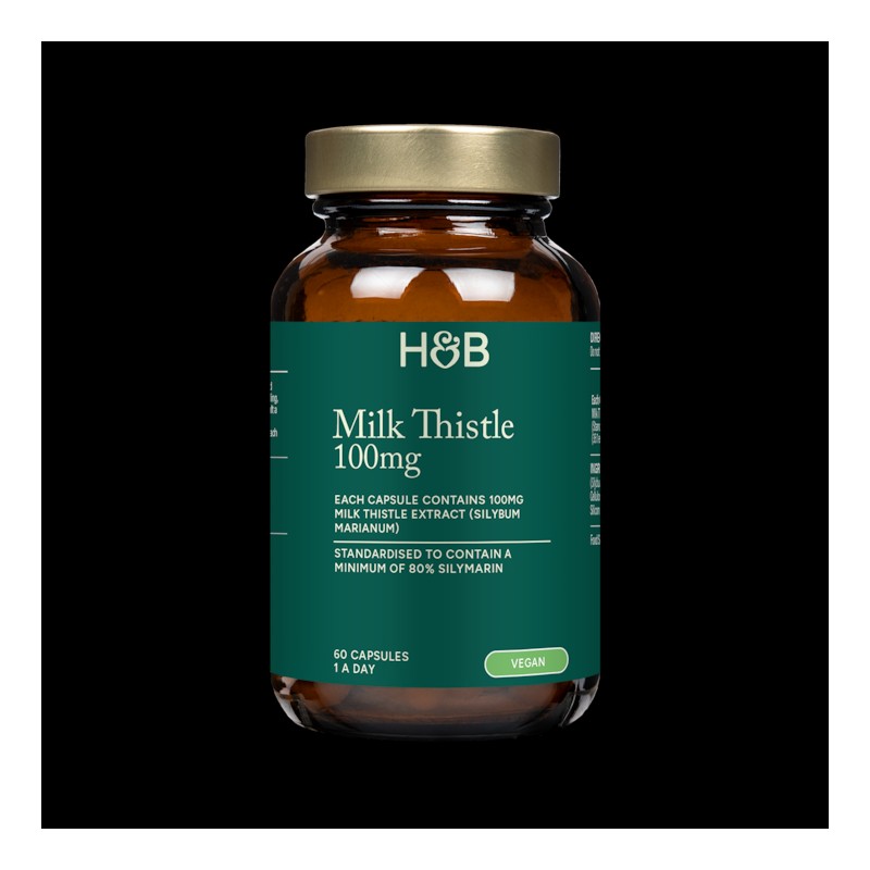 Holland & Barrett Milk Thistle 100mg 60 Capsules