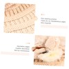 COLLBATH 1pc Exquisite Warm Hat Female Knitted Hat Ear Flaps