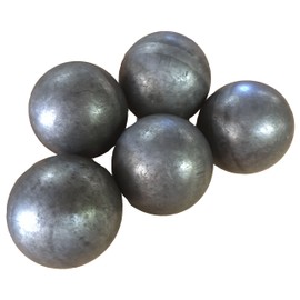 Hollow 3" steel ball weldable DIY project component (5-pack)